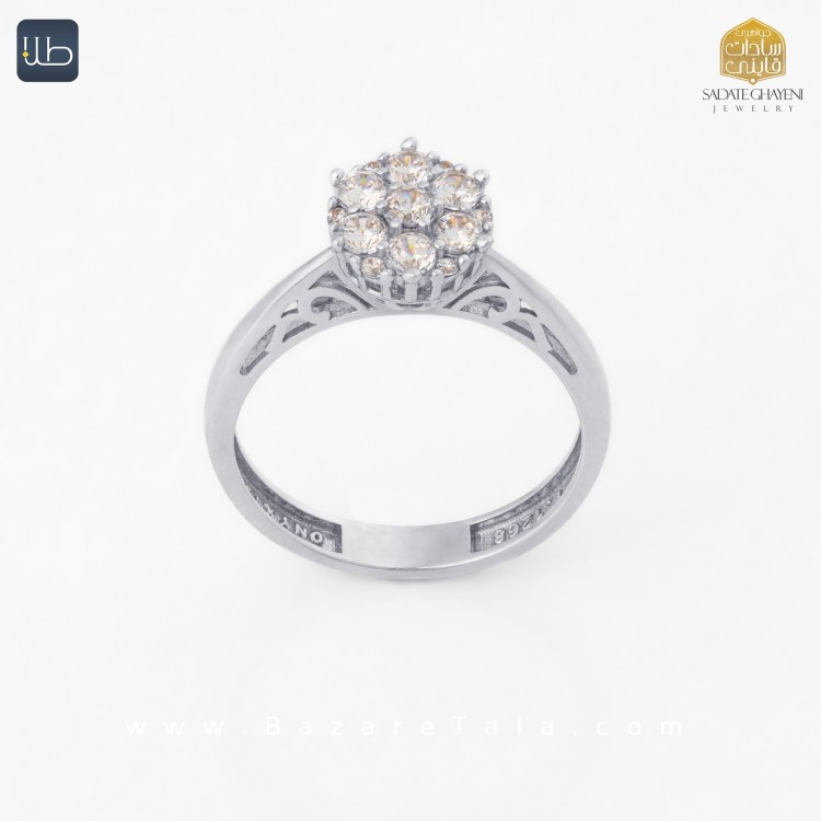 انگشتر طلا سولیتر کلاسیک (کد 3740)