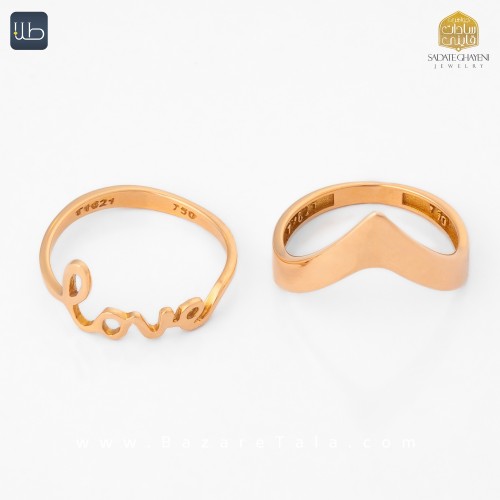 انگشتر طلا زریاس