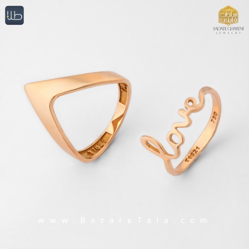 انگشتر طلا زریاس (کد 4316)