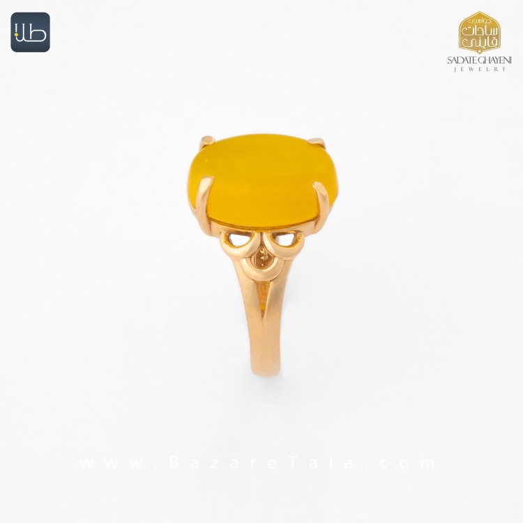 انگشتر طلا شرف شمس (کد 4315)