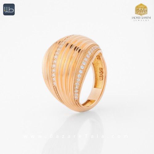 انگشتر طلا نایس کلاسیک (کد 4372)