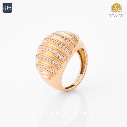 انگشتر طلا نایس کلاسیک (کد 4371)