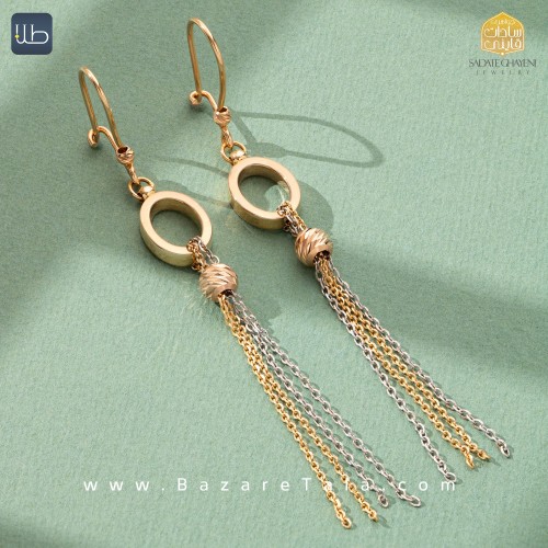 گوشواره طلا شال