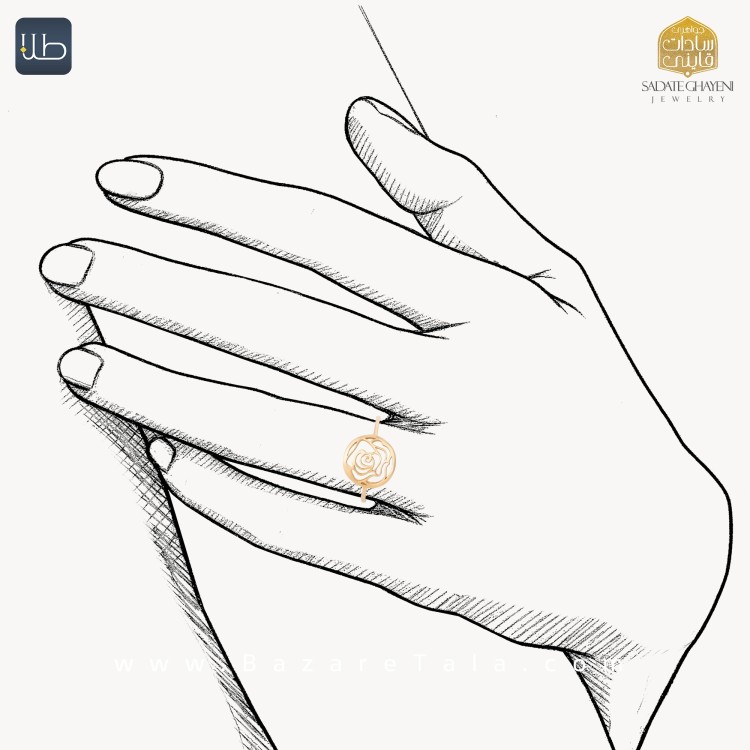 انگشتر طلا پاشا (کد 4483)