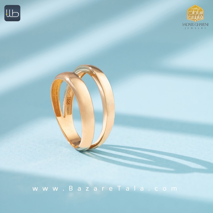 انگشتر طلا هندسی (کد 4468)