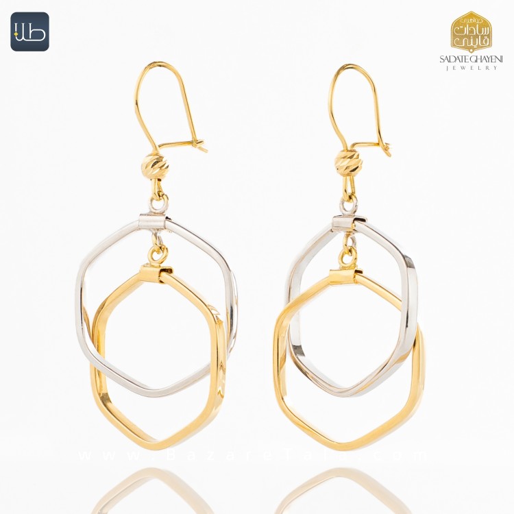 گوشواره طلا هالوی (کد 4310)