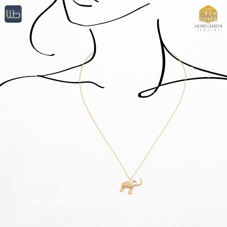 گردنبند طلا موریس (کد 4445)