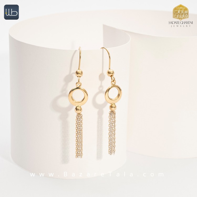 گوشواره طلا آریانا (کد 3862)
