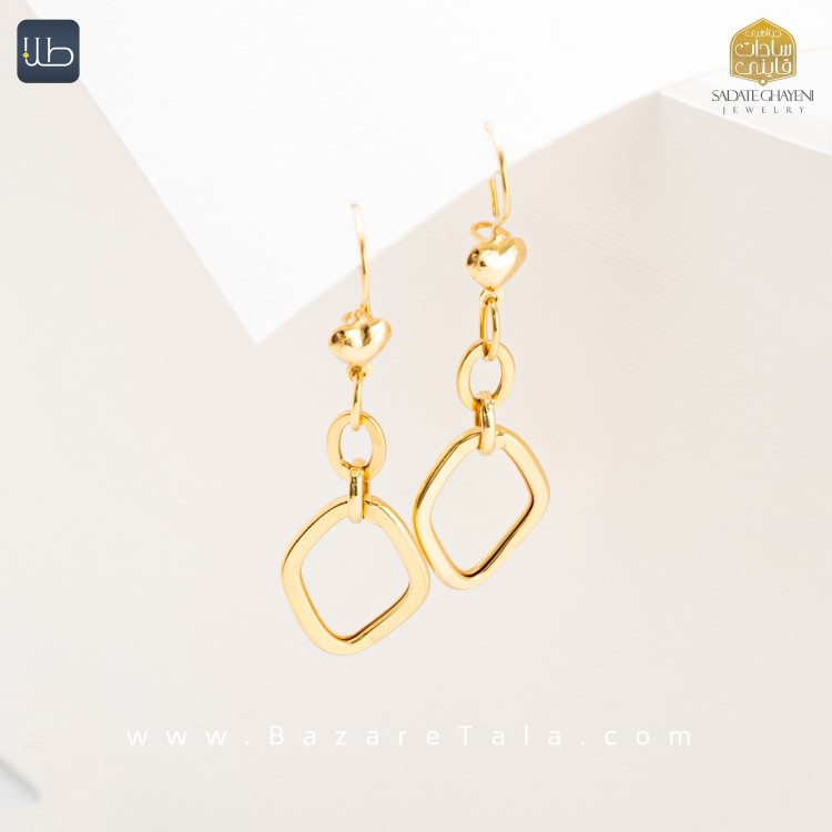گوشواره طلا درسا (کد 3875)