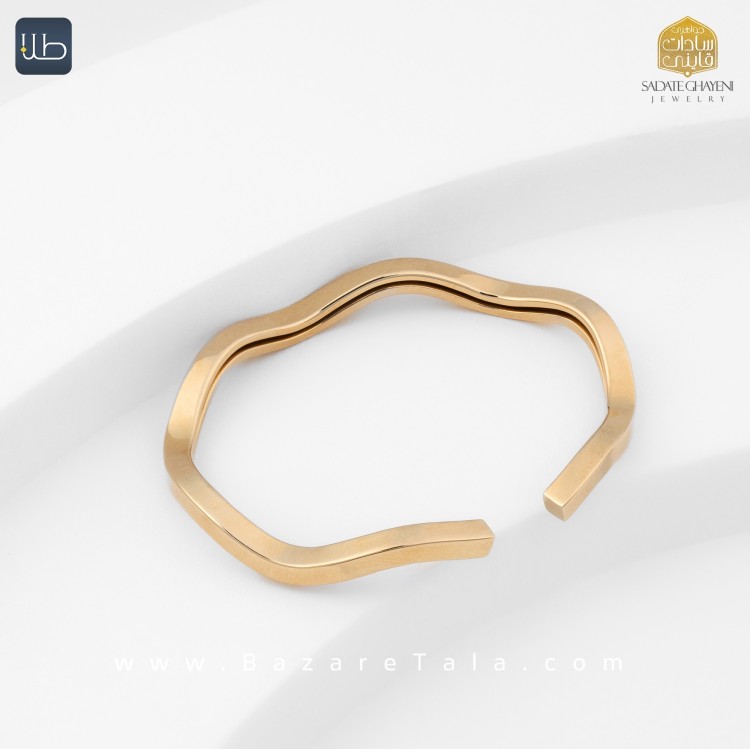 دستبند طلا بنگل سالی (کد 4492)