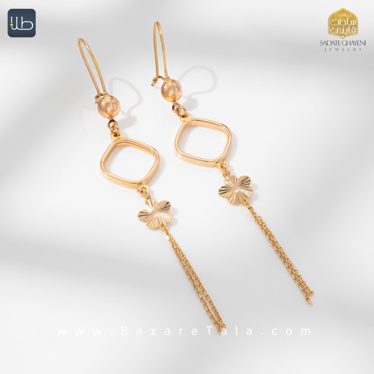 گوشواره طلا نازی (کد 3889)