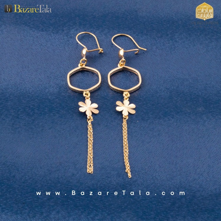 گوشواره طلا نازی (کد 3883)