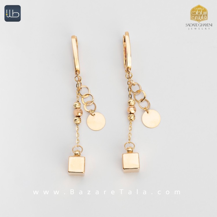 گوشواره طلا ویوا (کد 3891)