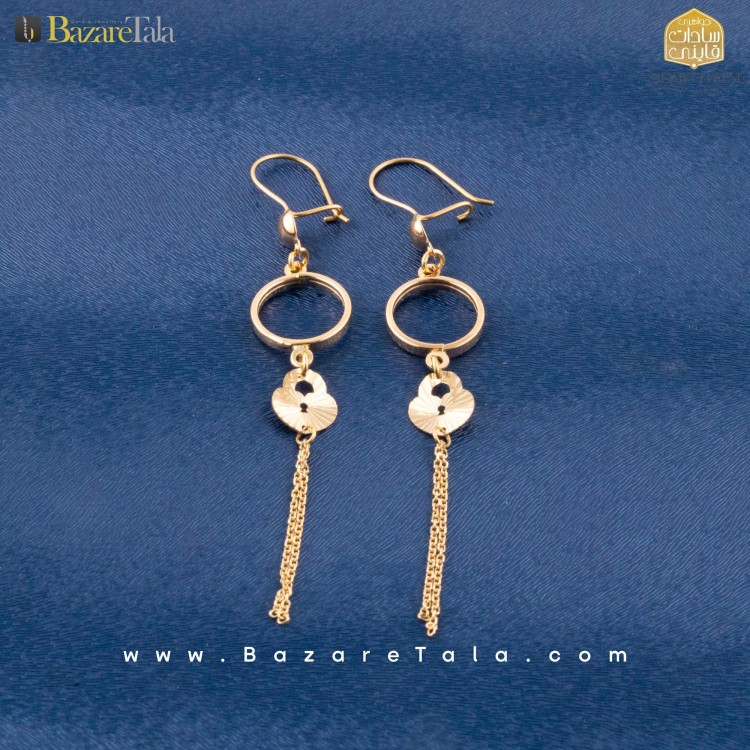 گوشواره طلا نازی (کد 3885)