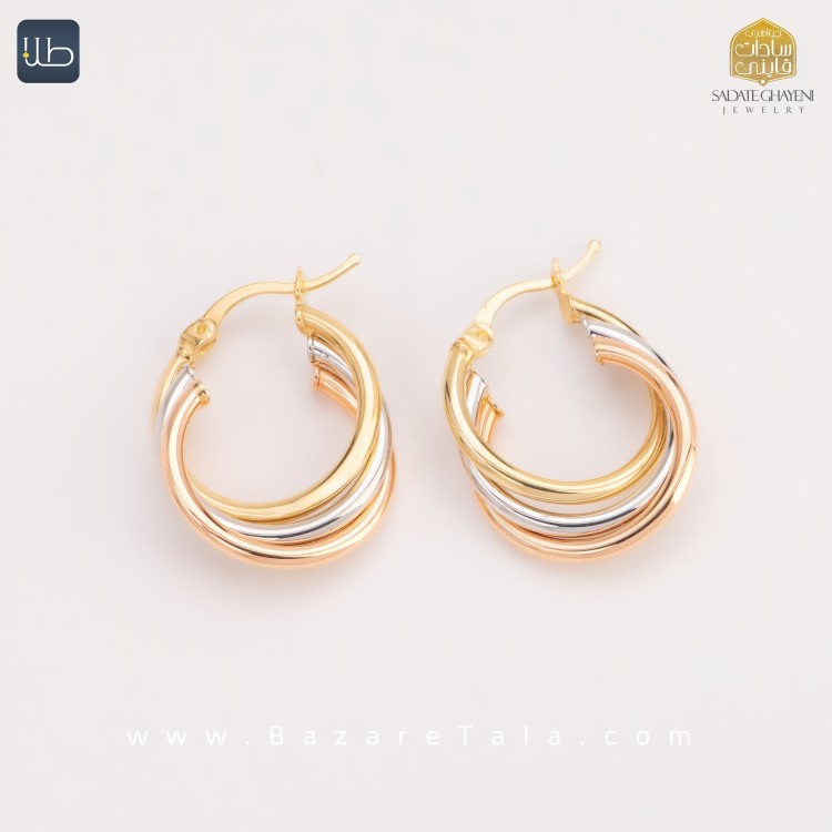 گوشواره طلا ببتو Bebeto (کد 4513)