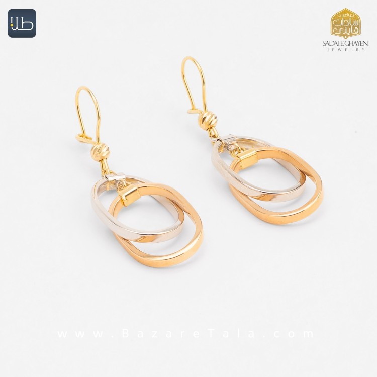 گوشواره طلا هالوی (کد 4309)