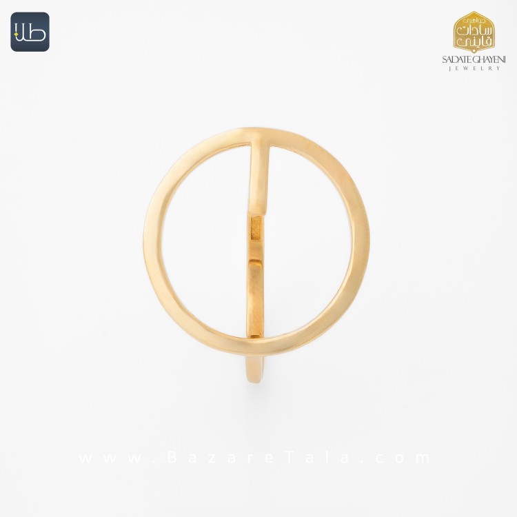 انگشتر طلا هندسی (کد 4469)