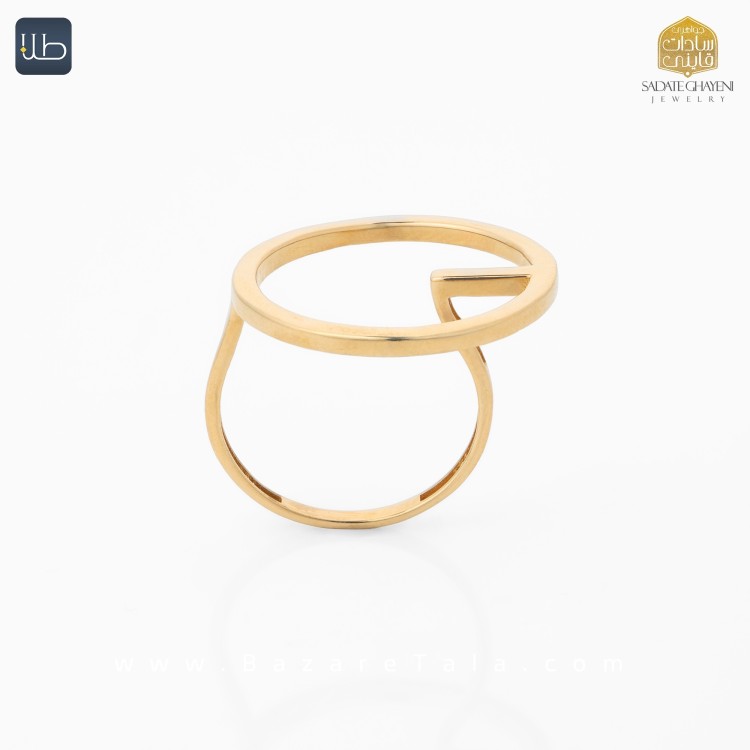 انگشتر طلا هندسی (کد 4469)