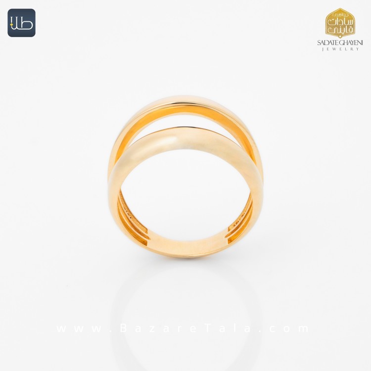 انگشتر طلا هندسی (کد 4468)