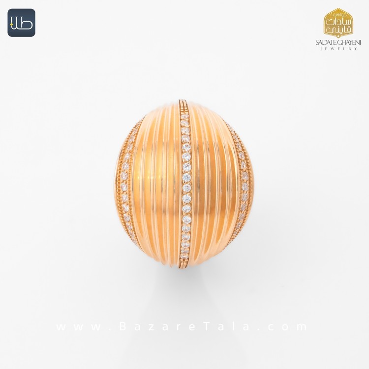 انگشتر طلا نایس کلاسیک (کد 4372)