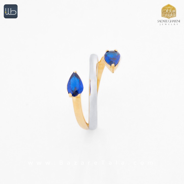 انگشتر طلا سولیتر شرافت (کد 4370)