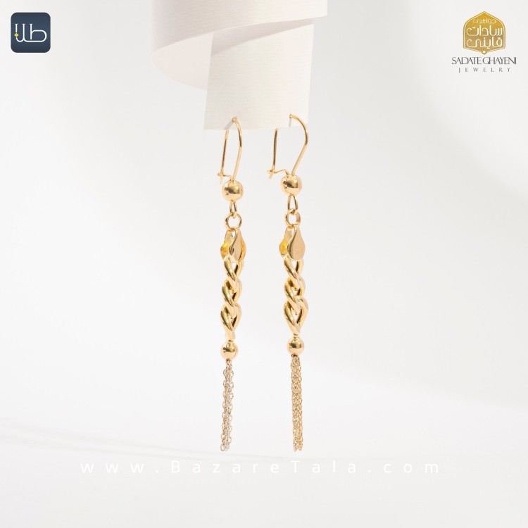 گوشواره طلا آریانا (کد 3865)