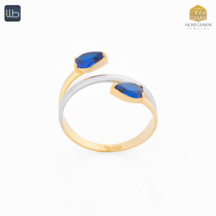 انگشتر طلا سولیتر شرافت (کد 4370)
