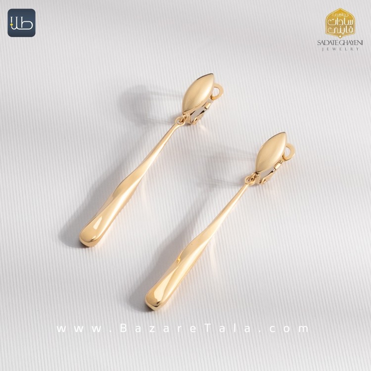 گوشواره طلا بنی آکوا (کد 4461)