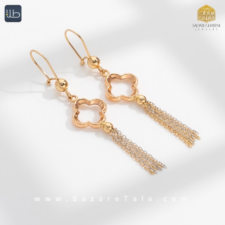 گوشواره طلا اریانا (کد 4305)