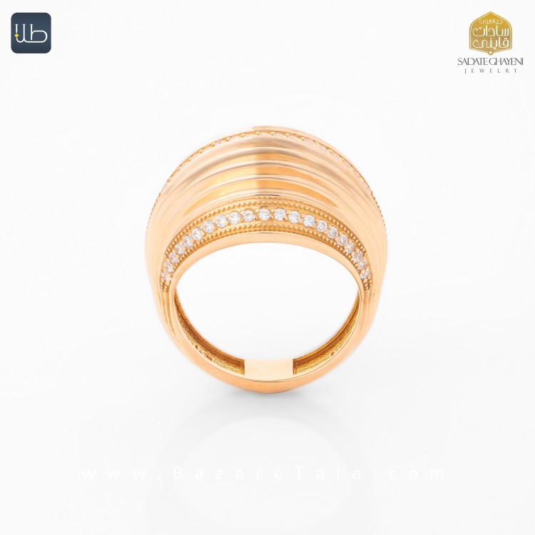 انگشتر طلا نایس کلاسیک (کد 4372)